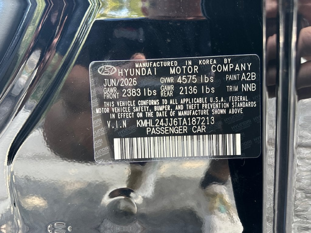 2026 Hyundai SONATA HYBRID Blue
