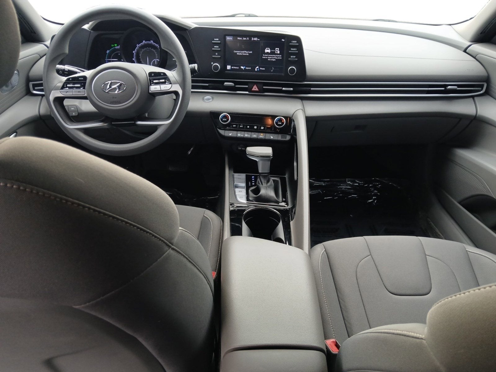 2023 Hyundai ELANTRA HYBRID Blue