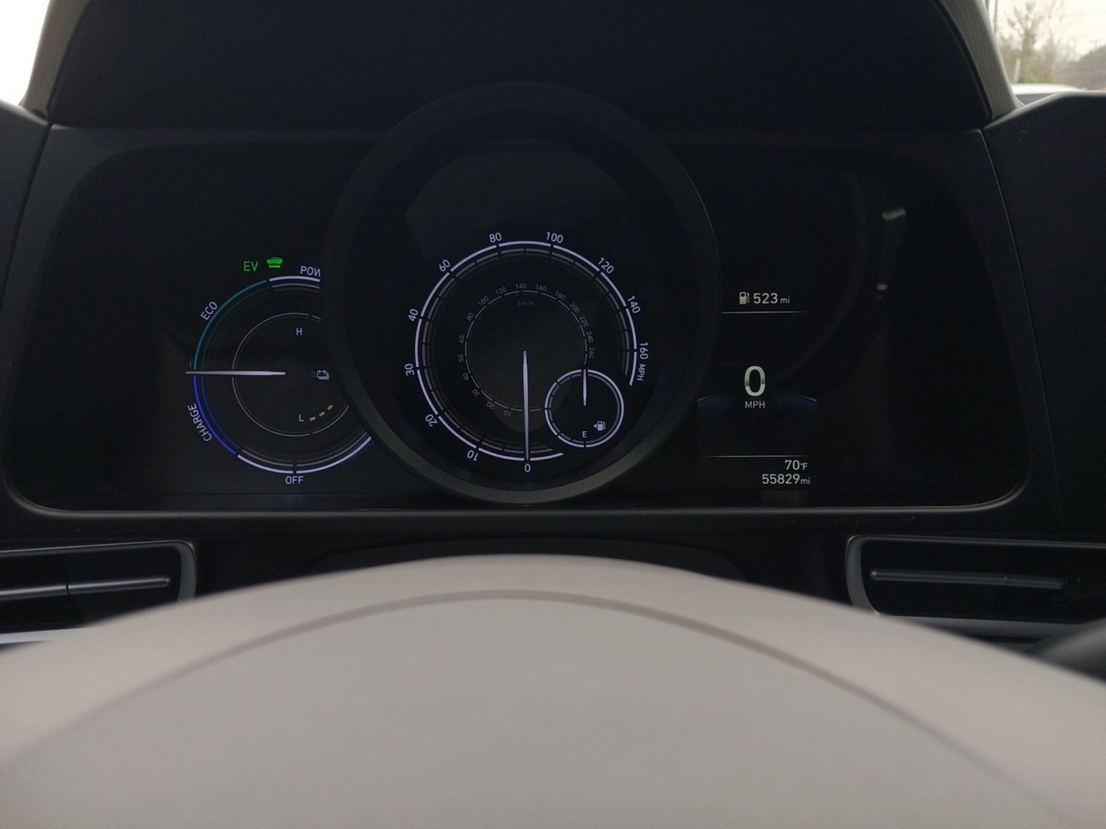 2023 Hyundai ELANTRA HYBRID Blue