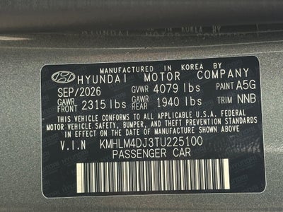 2026 Hyundai ELANTRA HYBRID SEL Sport