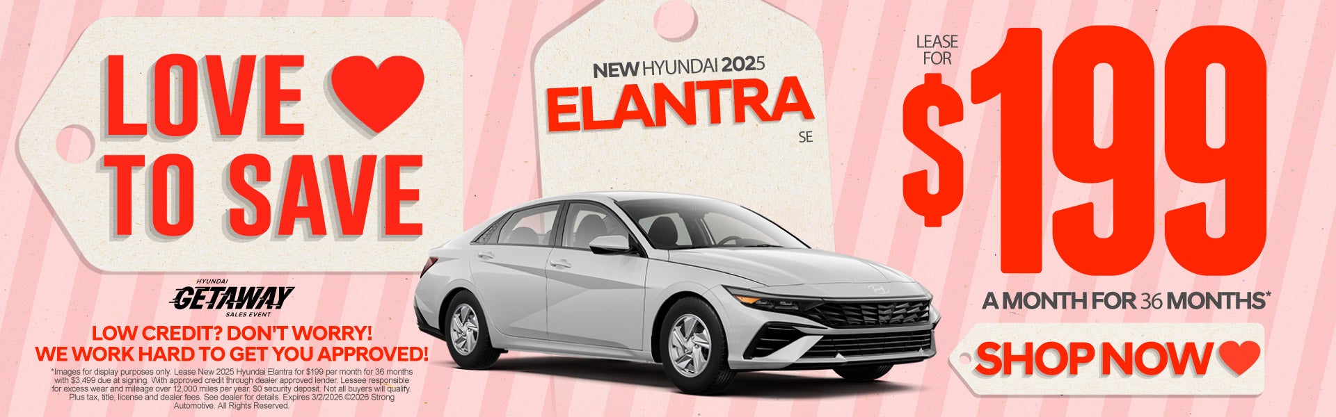 New 2025 Hyundai Elantra SE 	"LOW CREDIT? DON'T WORRY! WE WO